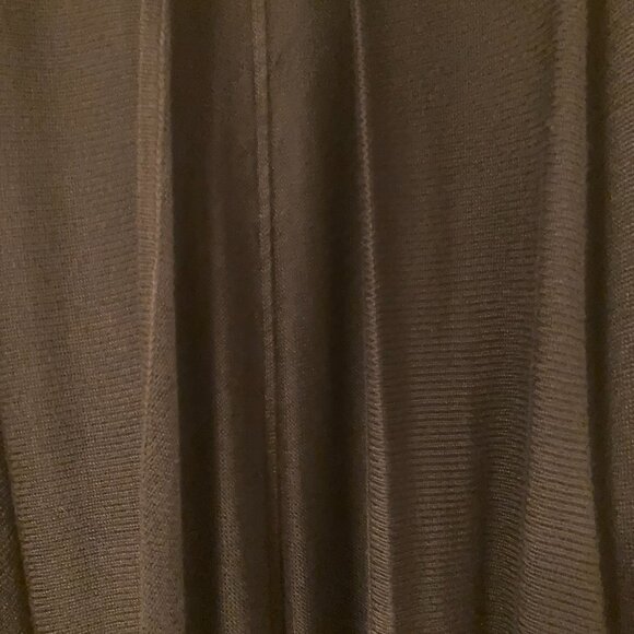 Bebe open front cascade drape cardigan - Picture 11 of 12